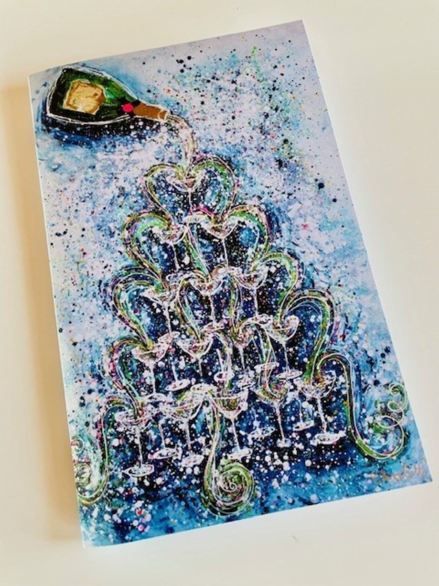 Art card - Design Champagne Tower
