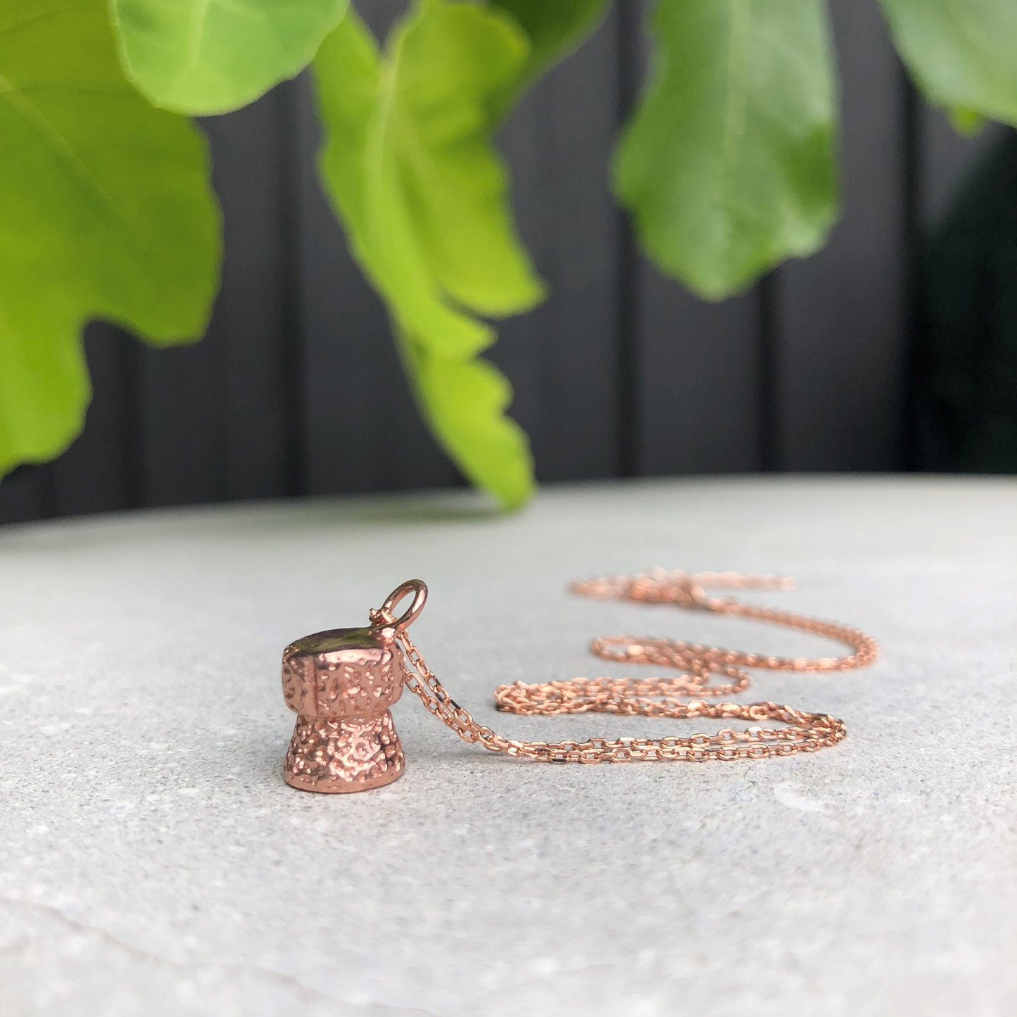 Champagne Cork Necklace