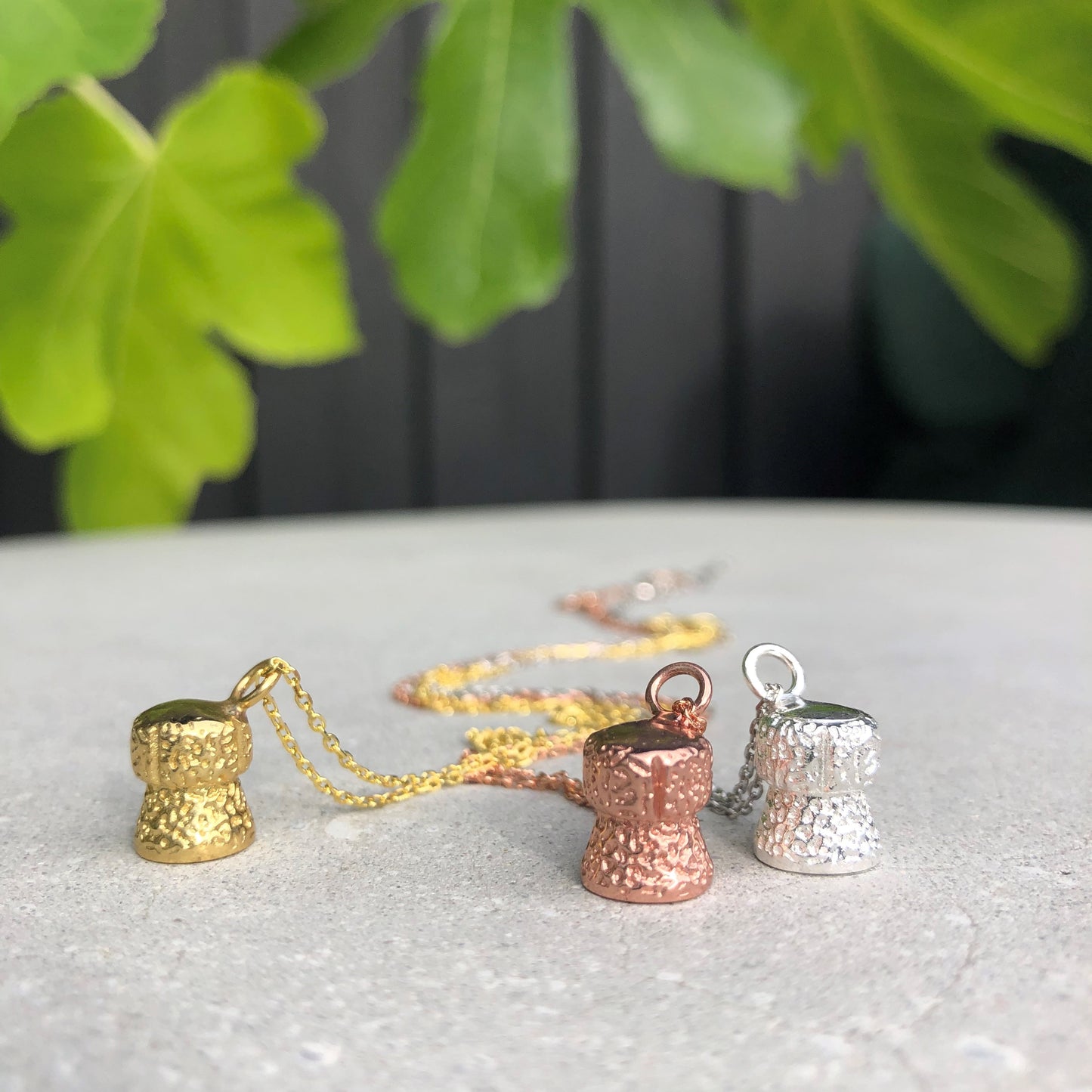 Champagne Cork Necklace