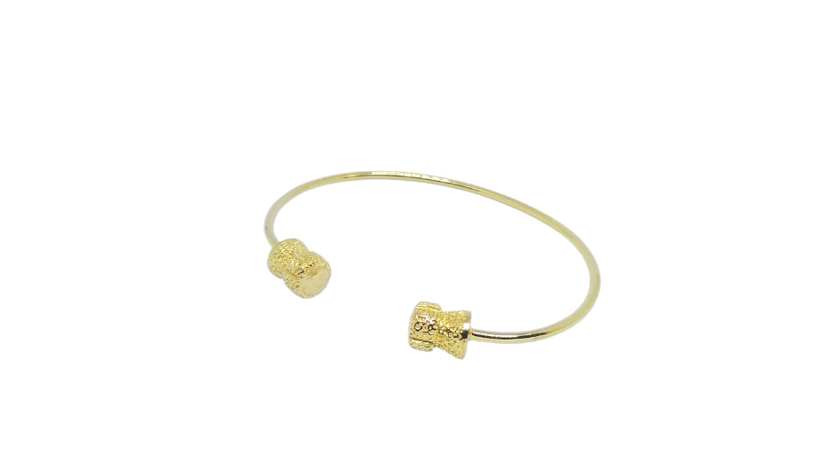 NEW! Champagne Cork Bangle