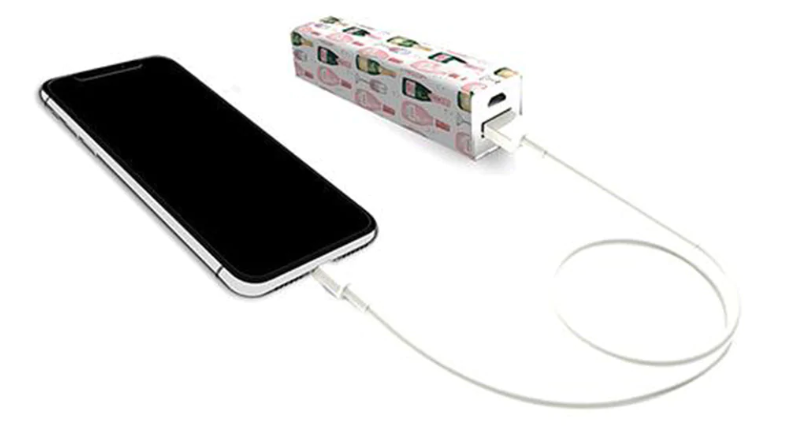 Portable Phone Charger - Champagne